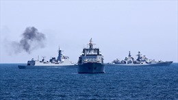 Tàu chiến Trung Quốc diễn tập bắn đạn thật tại Địa Trung Hải